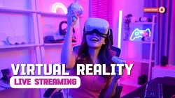 Youtube Thumbnail - Game Virtual Reality Livestreaming