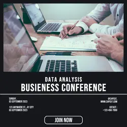 Business Conference Istagram Post