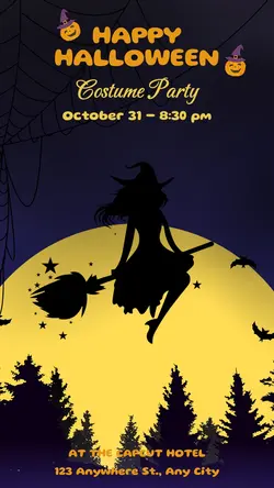 HELLOWEEN EVENT INVITATION FOR INSTAGRAM POST