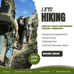 hiking instagram post collection