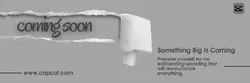 Email Header Coming Soon Minimalist
