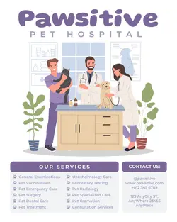 Pet Hospital Services Instagram Portrait