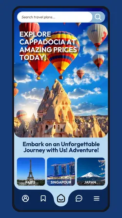 2024hot Promotional Page In-app Banner Travel