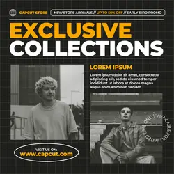 2 Product Image Poster - Fashion