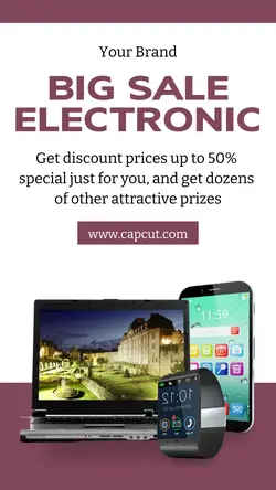 Electronic Big Sale Instagram Story