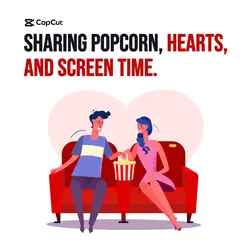 Sweet  Instagram Post - Cinema Watching