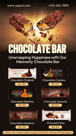 food snack promotion instagram story