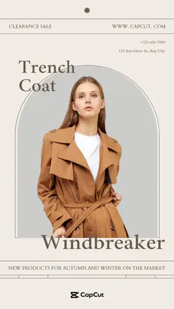 Clothing & Shoes Windbreaker Display Minimalist