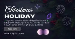 Christmas Holiday Facebook App Ad