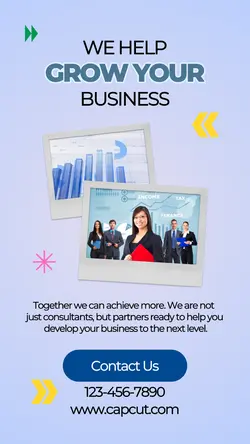 We Help Grow Your Business Instagram Story