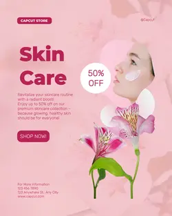 Beauty Skincare IG Template