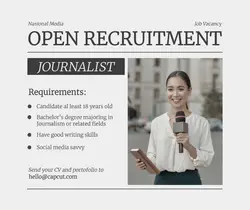 Recruitment Facebook Post