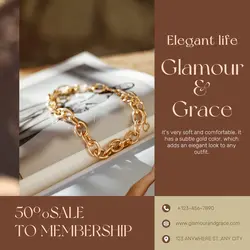 Fashion Jewelry Bracelet Instagram Post