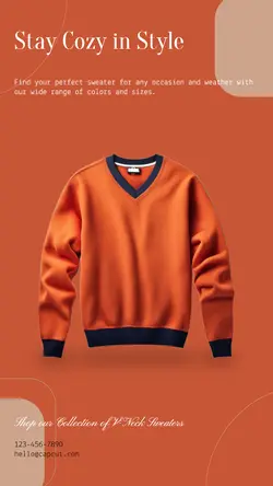 Clothing & Shoes Menu