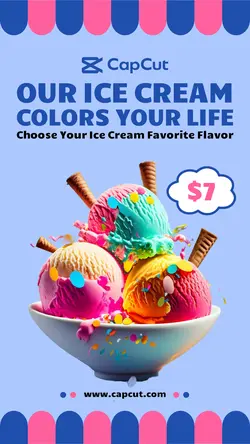 Food And Beverage Ice Fresh Cream 