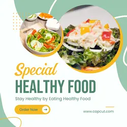 Special Healthy Food Instagram Post