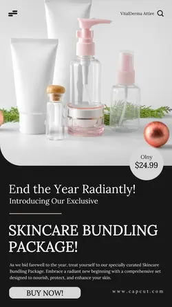 Beauty & Skincare Pack Sale Instagram Story
