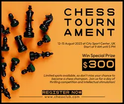 Other Industry Chess Tournament Facebook Post