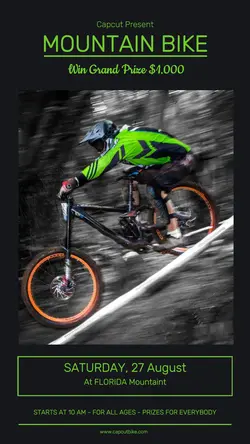 Event Mountaint Bike Instagram Story