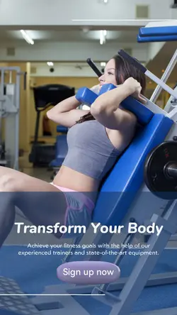 Workout & Fitness Announcement