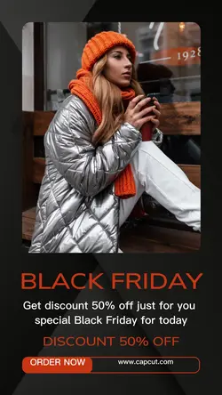 Black Friday Fashion Collection Modern Instagram Story
