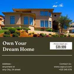 Real Estate House For Sale Instagram Post