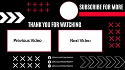 Simple End Screen Youtube