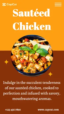 Sautéed Chicken TikTok Post