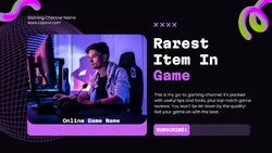 Gaming Channel Youtube Thumbnail