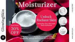 Beauty Moisturizer Promotion Twitch Banner