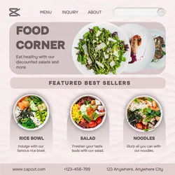 Food - Food Corner Mini Website