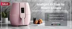 E-Commerce Household Intelligent Air Fryer for Modern Kitchens Detail Page