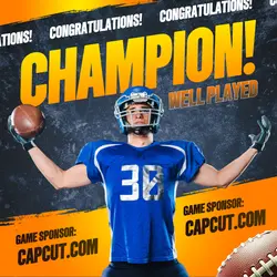 American football Sports - Champion