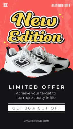 Fashion Shoes Instagram Story New Edition Sport