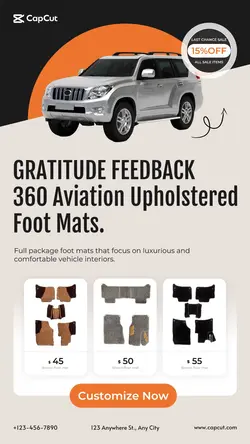 Auto parts Foot pads Promotion Simple