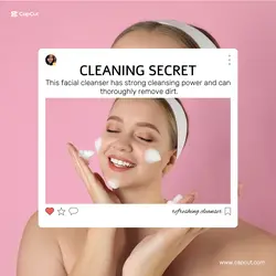 Beauty Facial cleanser Appraise Minimalist