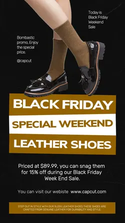 Black Friday Special Weekend Tiktok Post