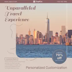 Services Customized travel Effect displayMinimalist