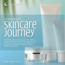 Beauty and Personal care Skincare Journey Display Instagram Post