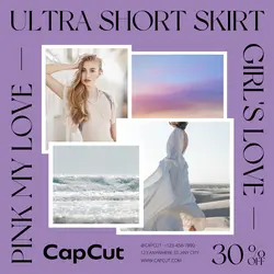 Clothing  Ultra short skirt Discounted Romance