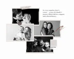 Non-Marketing Photo Collage Black White