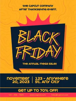 Black Friday Sale Poster