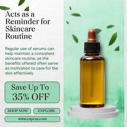 Beauty and Personal Care, beauty serum soft green instagram post template