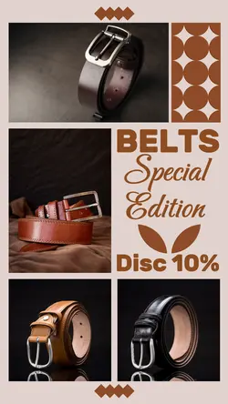 Fashion Belts Special Edition Instagram Story