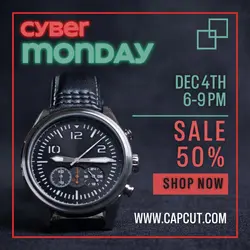 Cyber Monday Sale Instagram Post