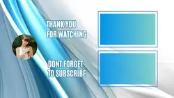 Non-Marketing Youtube Endscreen  Blue Gradient