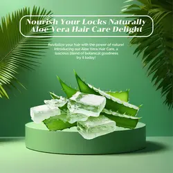 Beauty and Personal Care Menu Aloe Vera Instagram Story Green