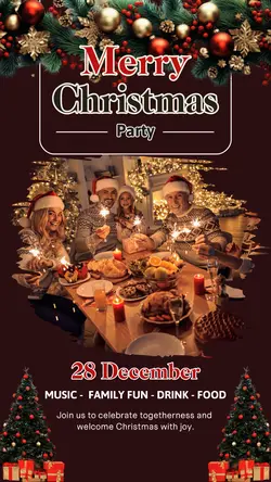 Merry Christmas Party TikTok