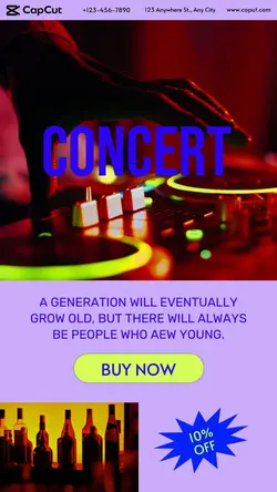 Entertainment Concert showcase trendy style