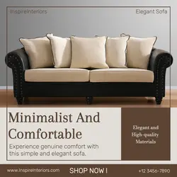 Minimalist and Modern Furniture Product Display